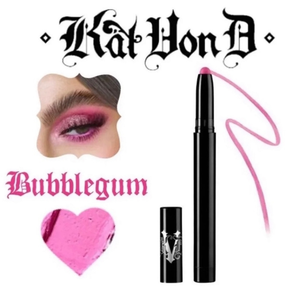 BUBBLEGUM Kat Von D DISCONTINUED Crayon NWOBOX